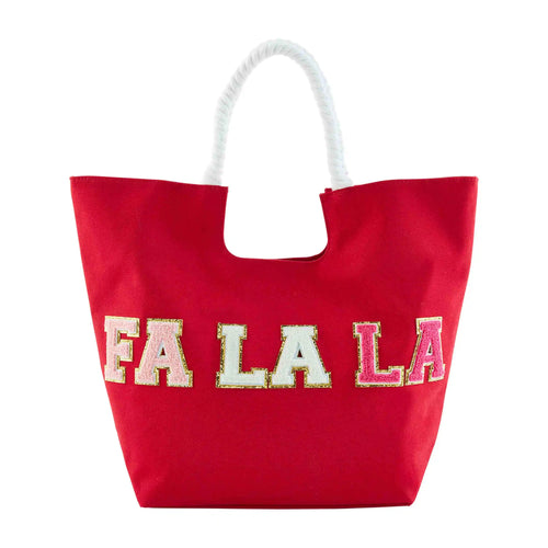 Holiday Patch Tote-FALALA