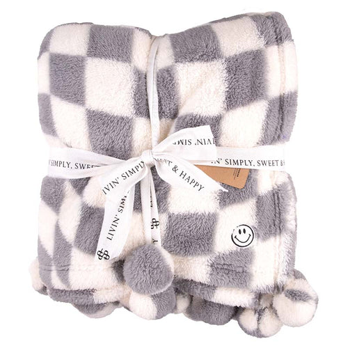 SS Soft and Comfy Blanket - Gray
