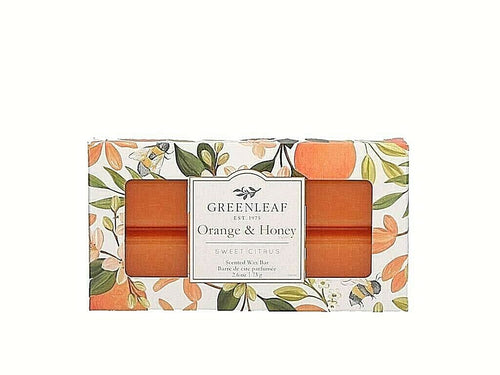 Orange & Honey Wax Bars